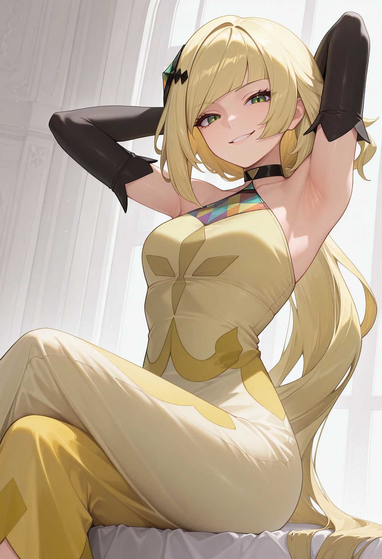 Featured image #2 for Lusamine (Pokemon Sun and Moon) SDXL LoRA [Illustrious] | 2 Outfits