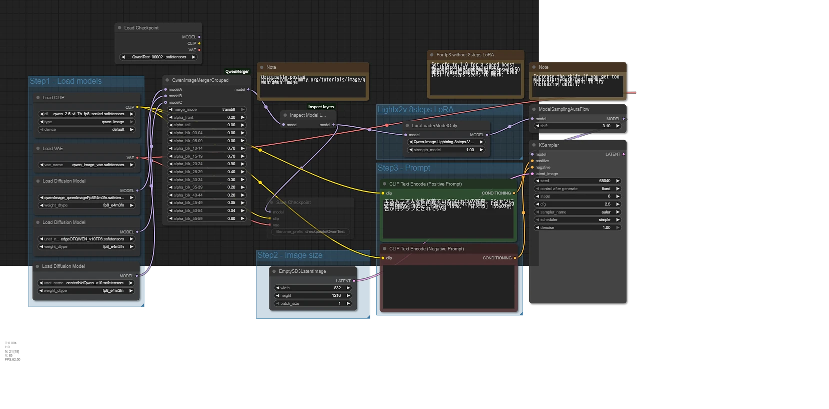 Featured image #2 for ModelMerger for ComfyUI (Chroma/Flux.1/SDXL/SD1.5/Qwen-image)