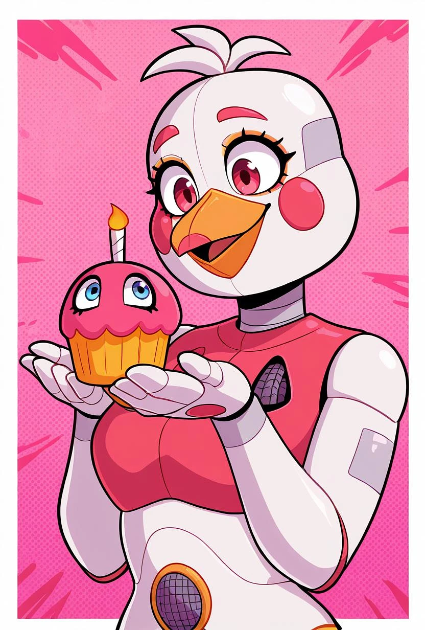 Featured image #1 for Funtime Chica FNAF / Five Nights at Freddy's illust