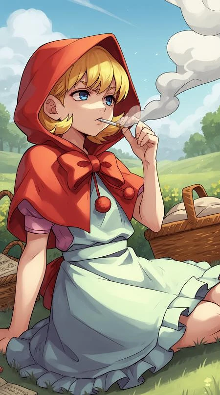 Featured image #5 for Baby Bonnie Hood [Darkstalkers][PONY/IL]