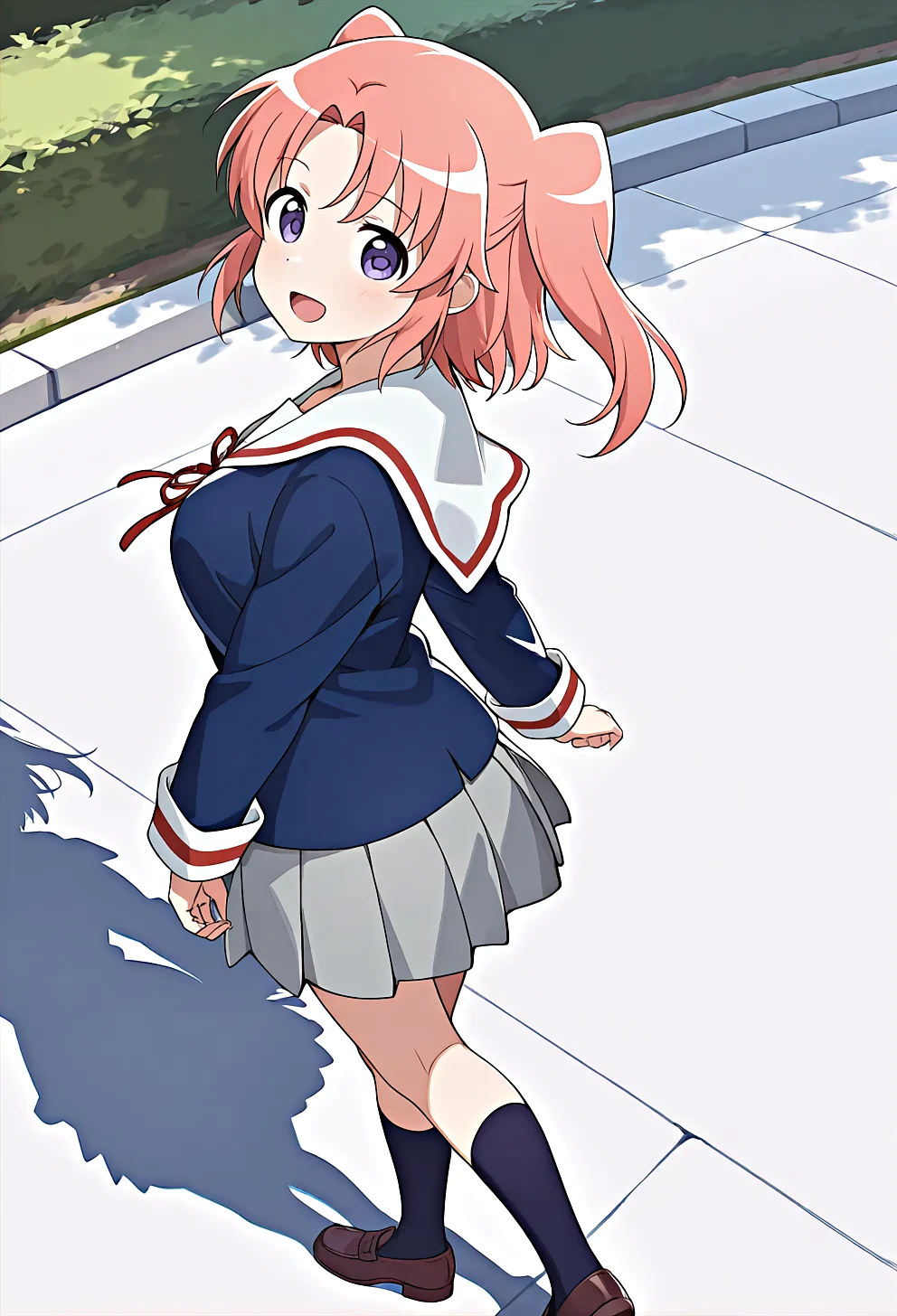 Featured image #1 for IllustriousXL - Yonomori Kobeni 夜ノ森 小紅 - mikakunin de shinkoukei