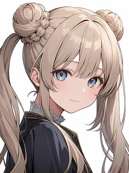 Featured image #2 for お団子ツインテール/double bun twintail