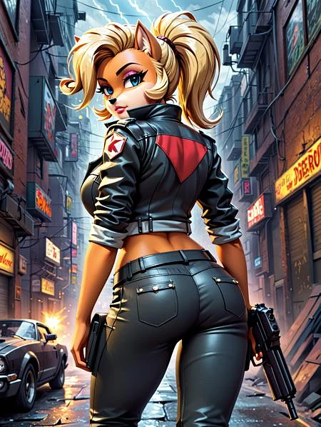 Featured image #3 for Coco Bandicoot (Crash Bandicoot) SD 1.5 + Pony + SDXL