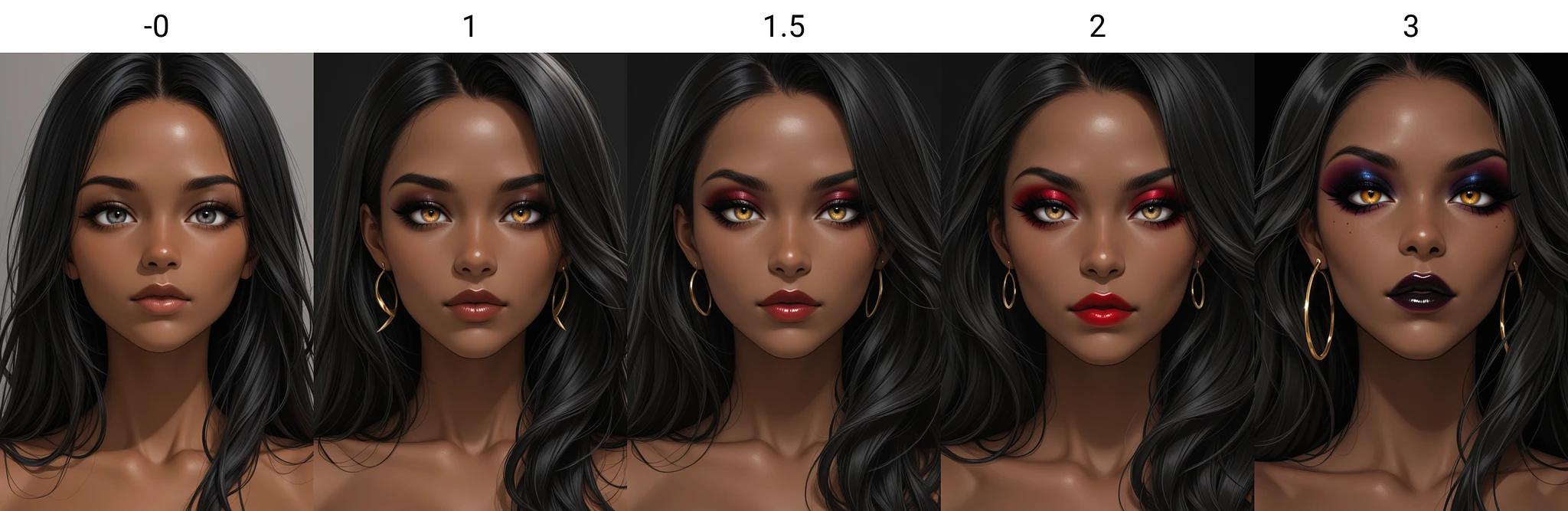 Featured image #2 for Makeup Slider - Pony / Illustrious