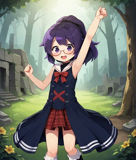 Featured image #1 for Medic B (Etrian Odyssey IV) - 眼鏡メディ子（世界樹の迷宮4）