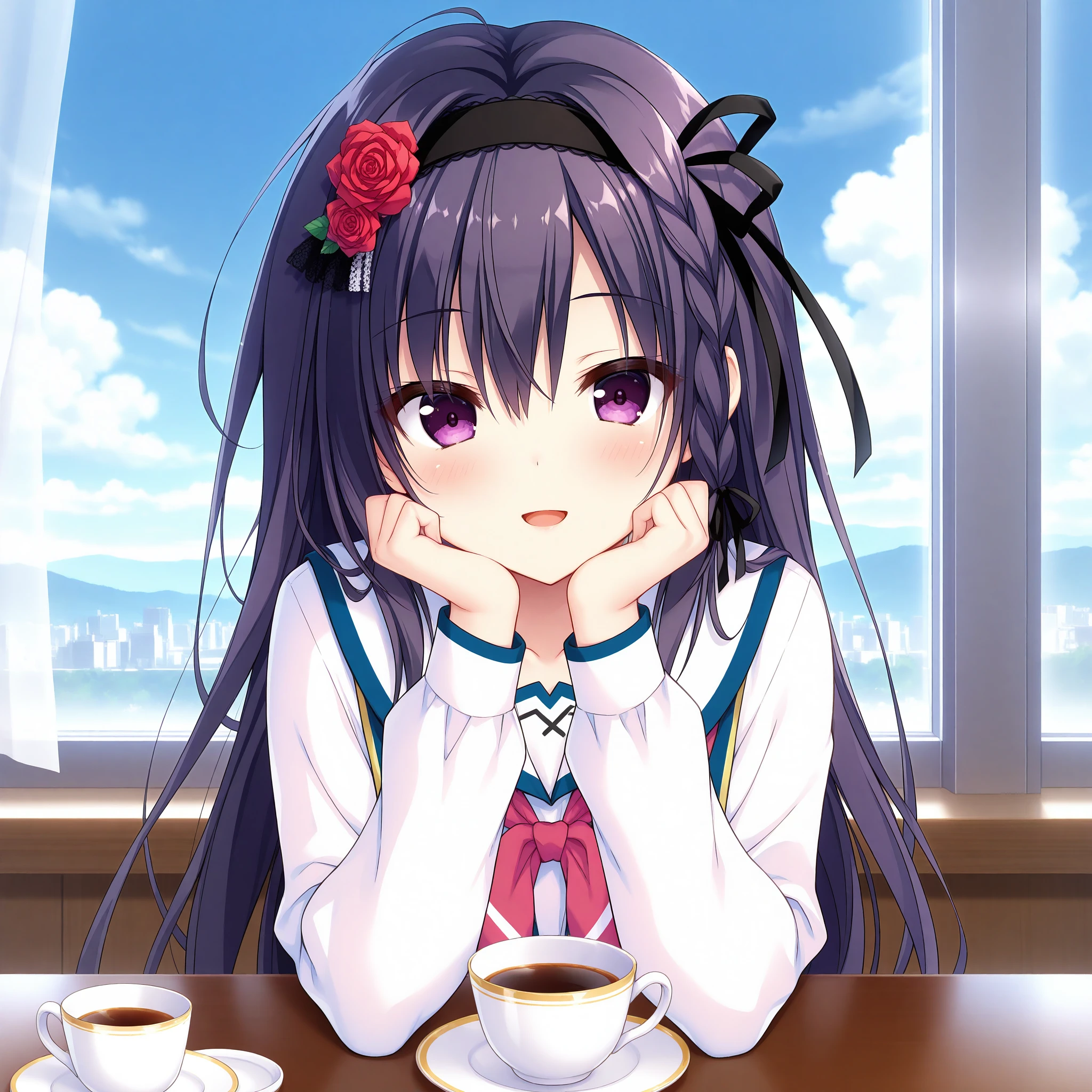 Featured image #4 for Mado Yuzuna art style (窗社柚子奈画风) | NoobAI x illu