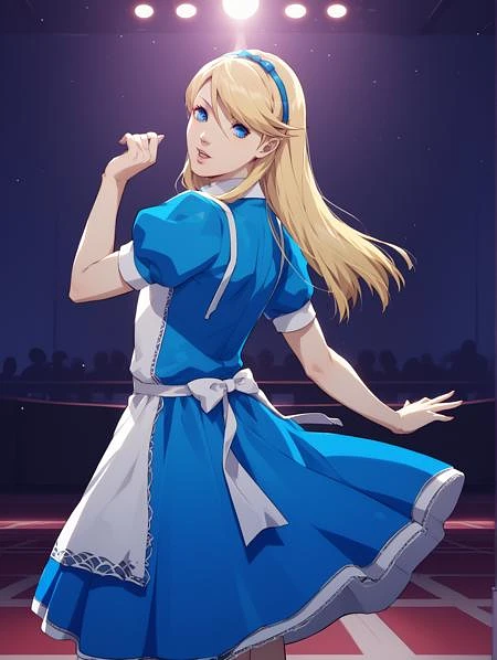 Featured image #4 for Teddie Alice Cosplay (Persona 4) PonyXL