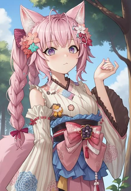 Featured image #2 for [ponyXL] Hakui Koyori 博衣こより (4 outfits) || Hololive (ホロライブ)