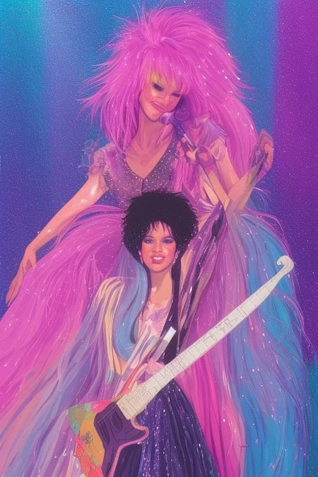 Featured image #4 for 1980s Aesthetic (Jem and the Holograms)