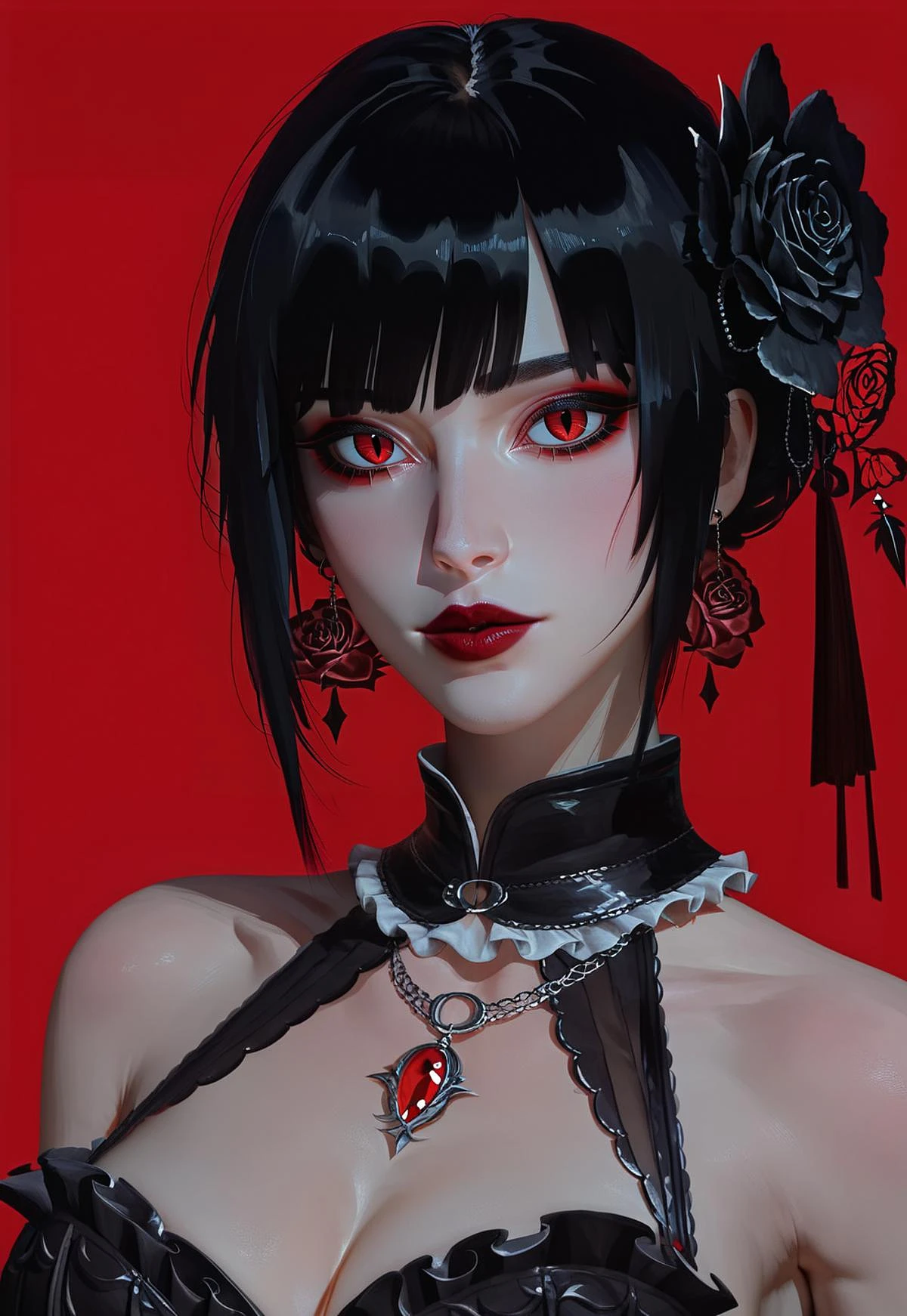 Featured image #6 for [Illustrious] Cyberpunk Girls - zhongguoduliu (毒瘤) style