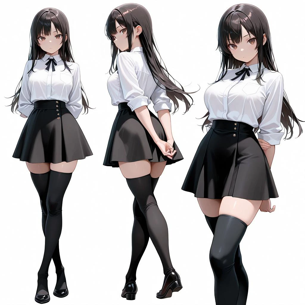 Featured image #2 for Thick Black Thighhighs / 厚手の黒ニーソ