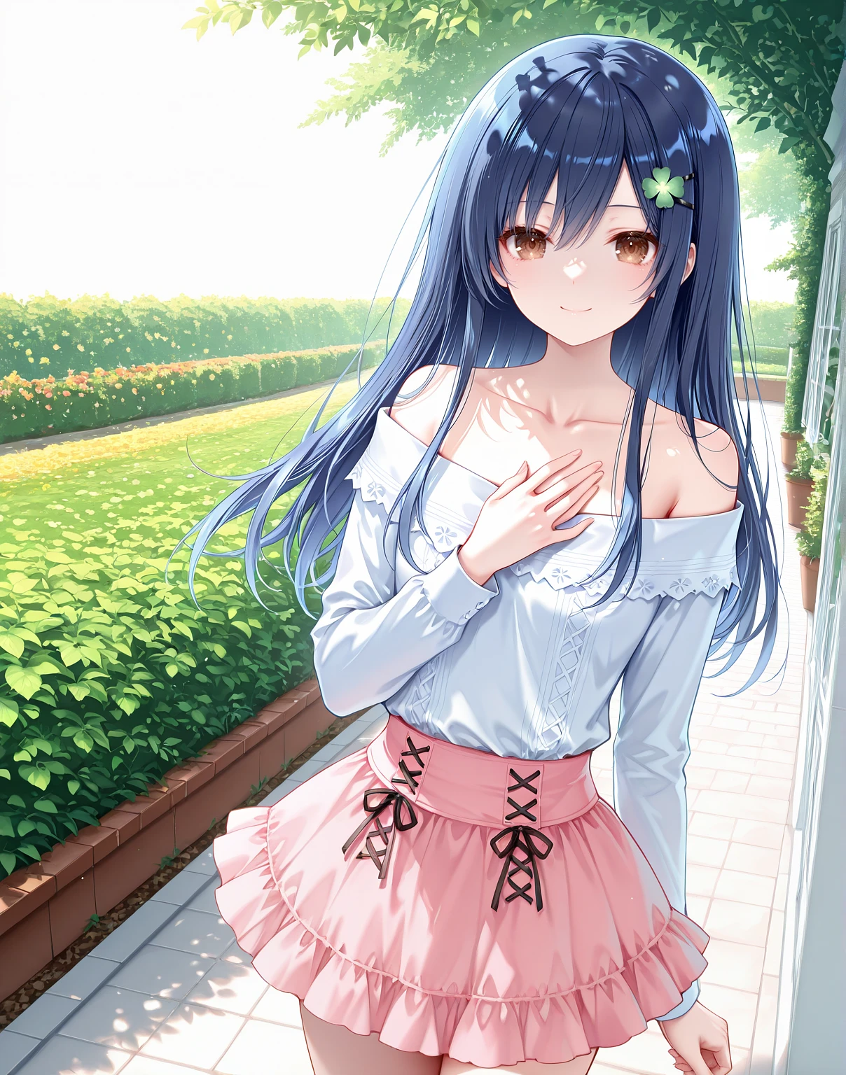Featured image #5 for [costume]off-shoulder outfit/露肩装
