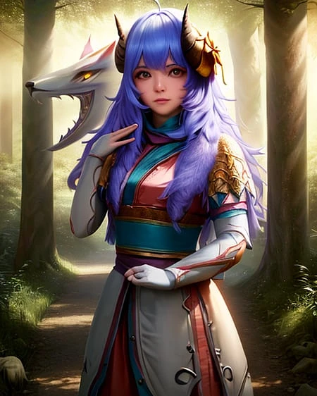 Featured image #2 for spirit blossom kindred（league of legends）灵魂莲华千珏