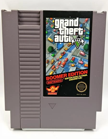 Featured image #4 for Temu Nintendo NES Cartridge Labels | FLUX