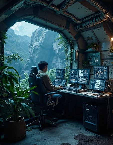 Featured image #2 for NasaPunk - cool sci-fi interiors