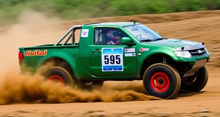 Featured image #3 for Flux-Modified car off-roading