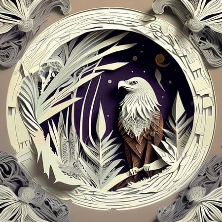 Featured image #2 for Midjourney Papercut
