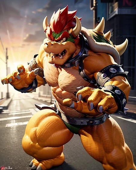 Featured image #1 for Bowser LoRA