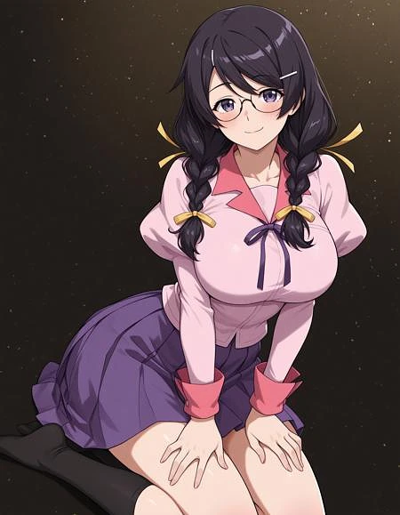 Featured image #2 for Tsubasa Hanekawa (羽川 翼) | Bakemonogatari / Anime Character | IllustriousXL