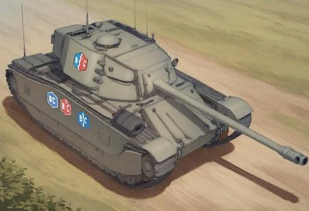 Featured image #1 for [Illustrious-XL] 押田／Oshida／ガールズ&パンツァ／GIRLS und PANZER／少女與戰車