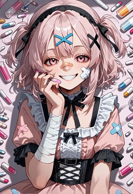Featured image #3 for (Pony/XL/SD1)Patched YamiKawaii/Menhera Fashion