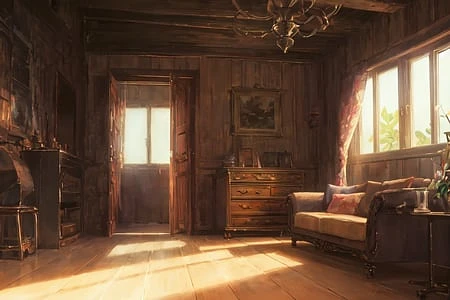 Featured image #2 for Howls Moving Castle , Interior / Scenery LoRA ( Ghibli Style ) v3