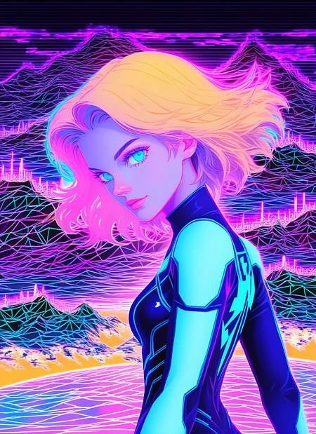 Featured image #5 for Synthwave Pony