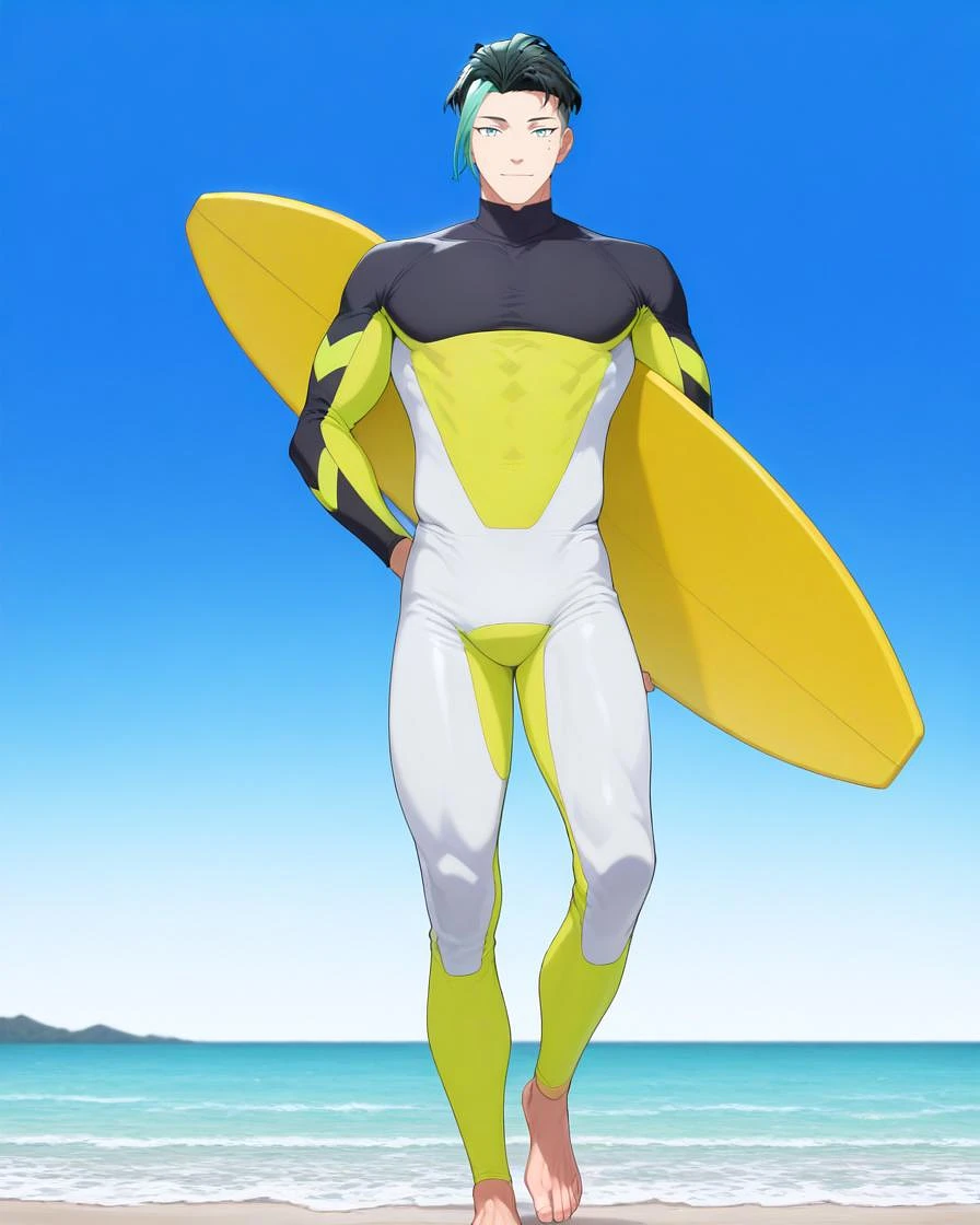 Featured image #2 for "William" Mori Souichirou 森ウィリアム聡一郎 (Wave!! Surfing Yappe!!) Illustrious/Pony