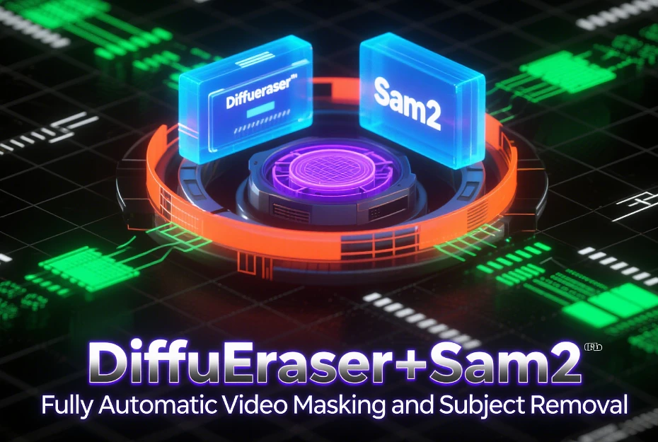 Featured image #1 for DiffuEraser+Sam2 Fully Automatic Video Masking and Subject Removal