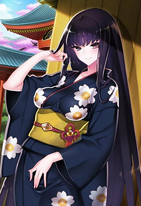 Featured image #1 for taigen sessai (sengoku bushouki muramasa) Illustrious LORA | 太原雪斎 (戦国武将姫MURAMASA)
