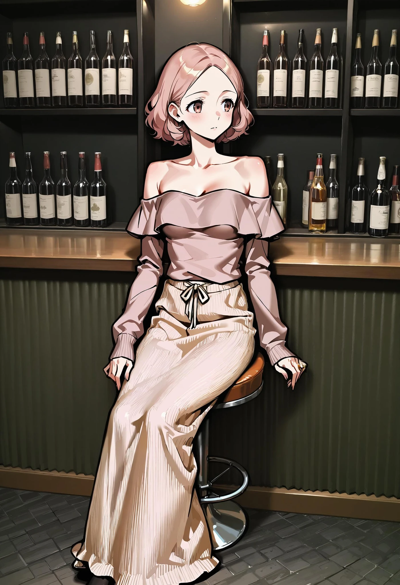 Featured image #3 for Knit Skirt & Ruffle Shirt