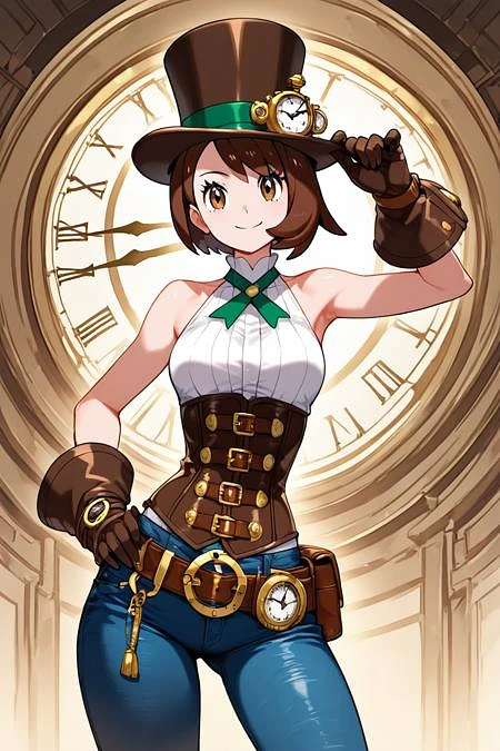 Featured image #1 for Gloria: Clockwork Cutie (Pokemon) (Citron OC) [Pony]