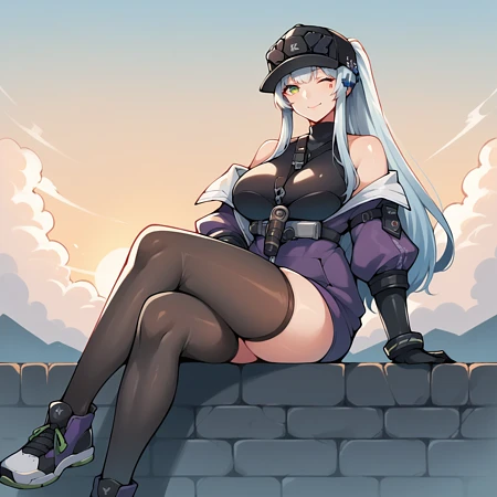 Featured image #2 for Klukai / Hk416 - Girls' Frontline 2 (3 Outfits)