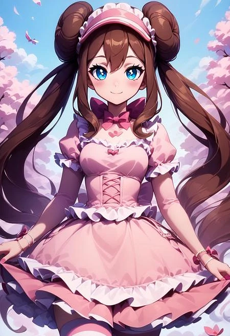 Featured image #1 for Rosa: Naruhodo Girl | メイ (Pokemon) [Pony & Illustrious & SD1.5]