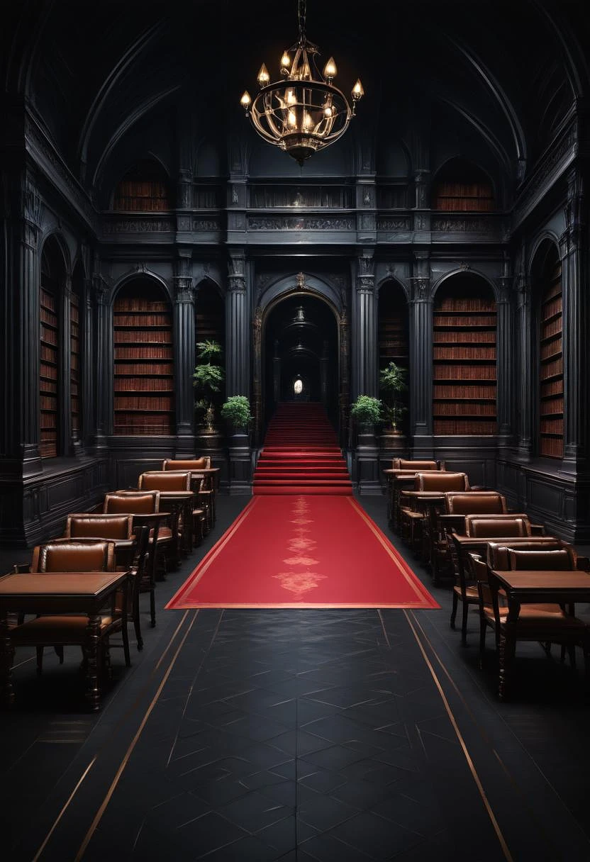 Featured image #2 for Dark Academia (Interior Space) [Illustrious & SDXL & Pony]