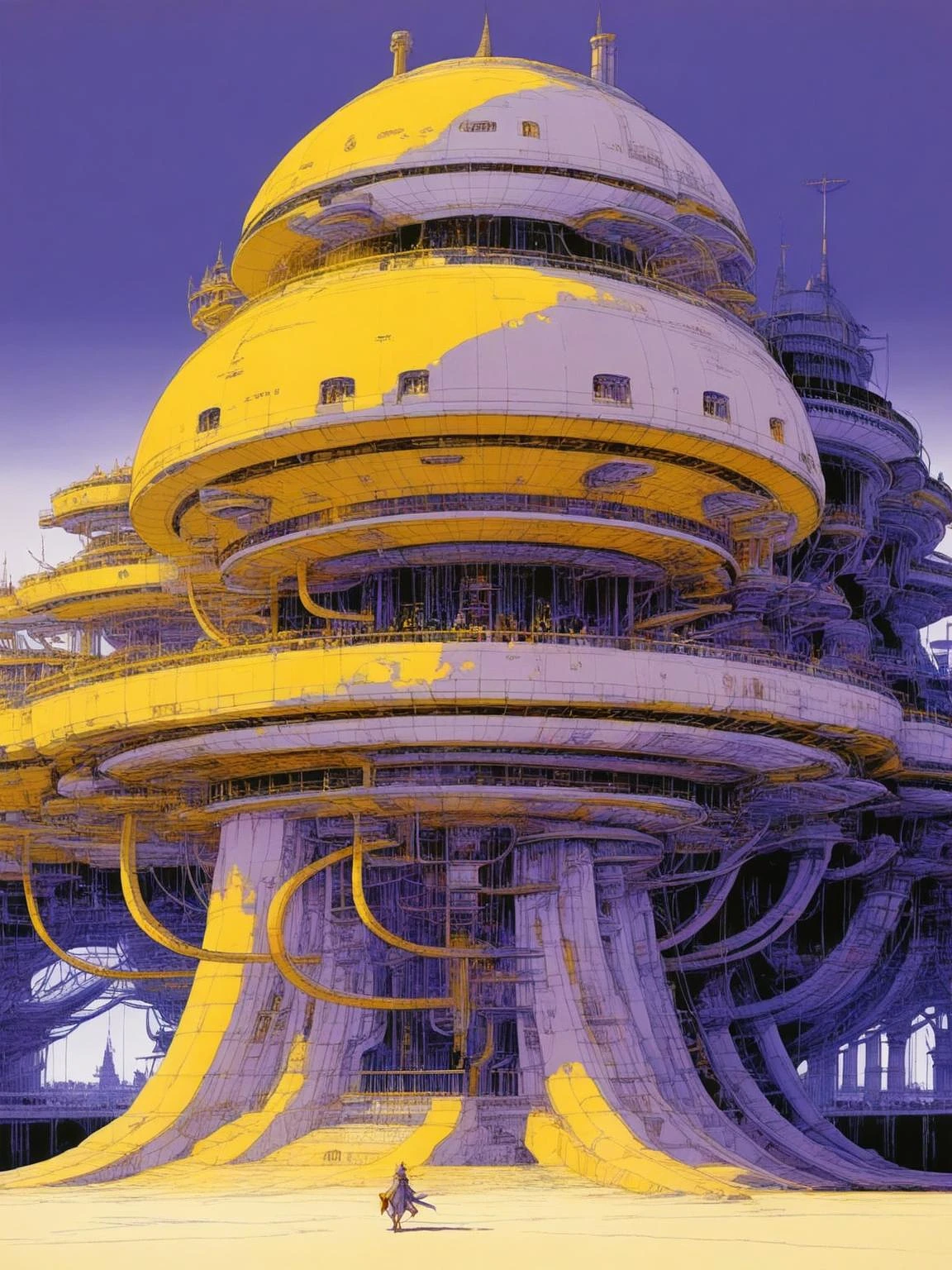 Featured image #2 for ILL_Futuristic Illustration | Pastel Color Style Artwork – Illustrious-XL