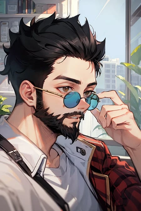 Featured image #1 for round tainted glasses