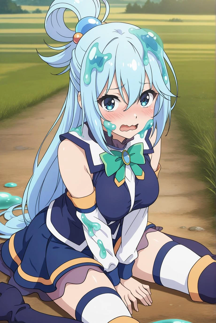 Featured image #3 for Konosuba - Aqua [1.5 + Pony + Illustrious]