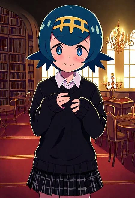 Featured image #4 for Lana: Water Lily | スイレン (Pokemon) [Pony & Illustrious & SD1.5]