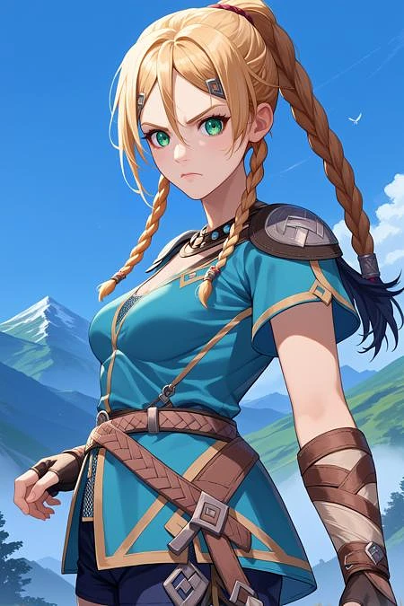 Featured image #3 for Karja Balta/カージャ・バルタ (Ys X: Nordics) SDXL LoRA [Pony Diffusion]