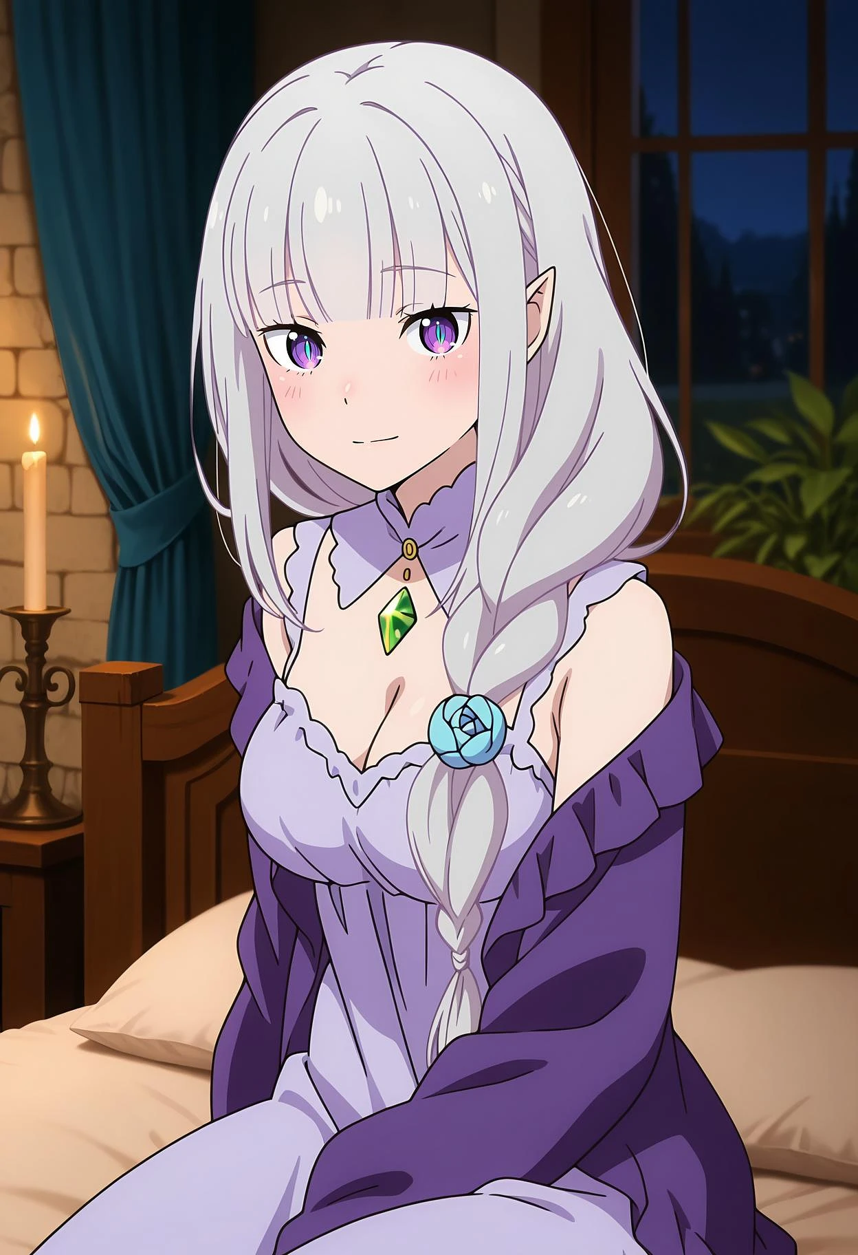 Featured image #2 for Emilia [6 outfits] | Illustrious | Re:Zero kara Hajimeru Isekai Seikatsu