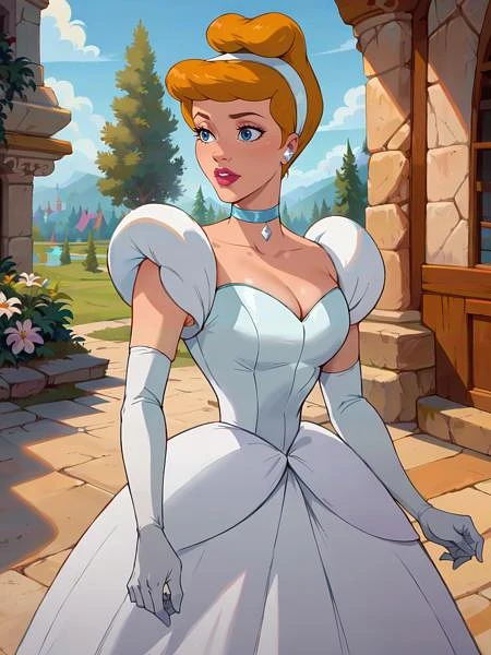Featured image #4 for Cinderella (Cinderella film 1950) PonyDiffusionXL