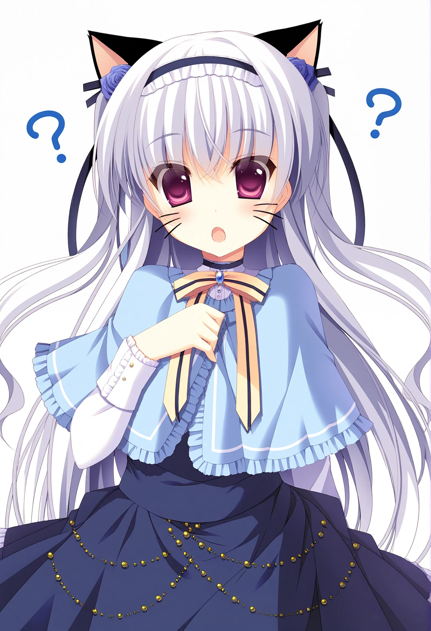Featured image #1 for Yuugyouji Yoruko (游行寺夜子) | Kami no Ue no Mahoutsukai (纸上的魔法使) | NoobAI & illu