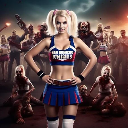 Featured image #3 for Juliet Starling - Lollipop Chainsaw - Realistic SDXL