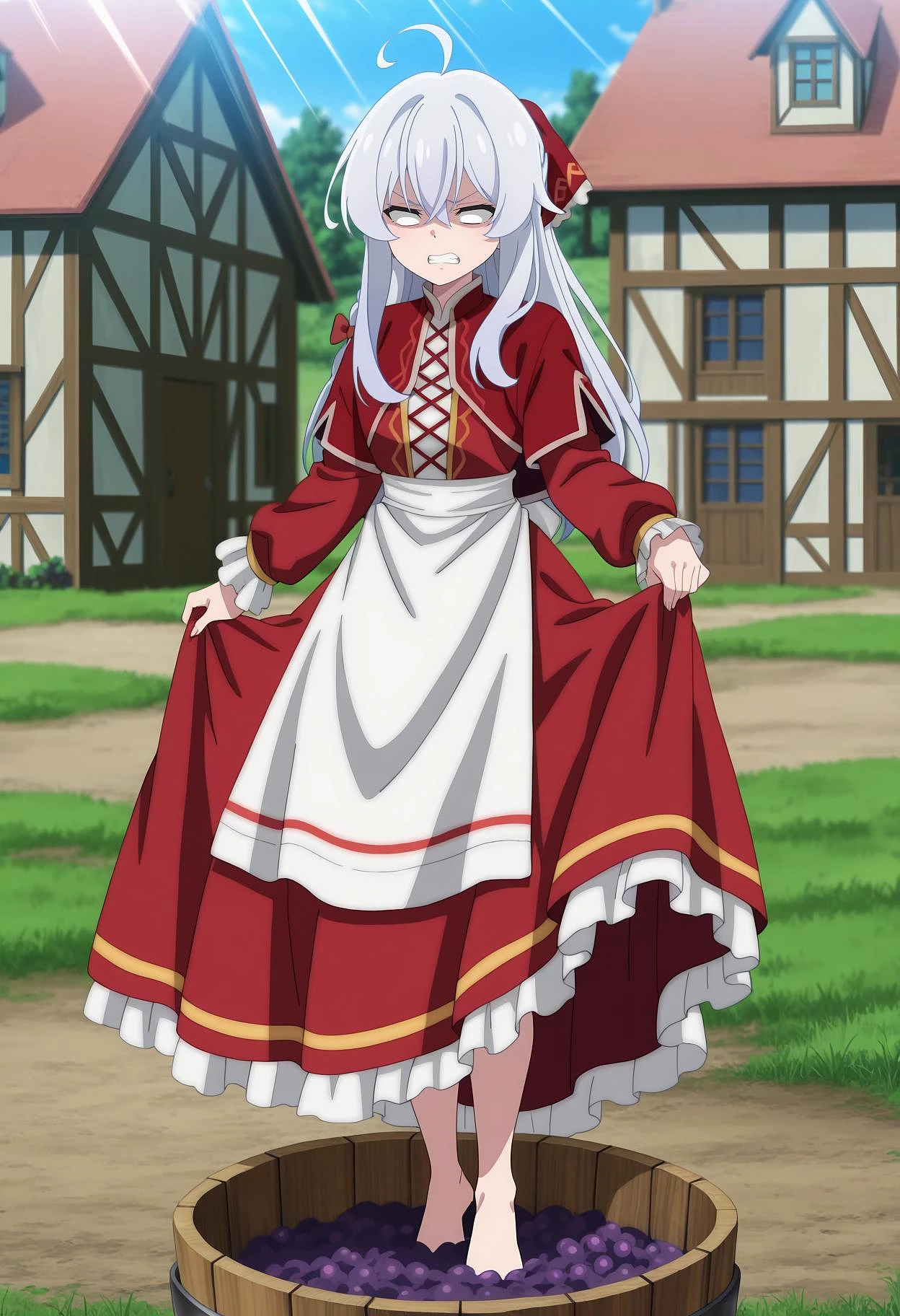 Featured image #2 for Elaina [4 outfits] | Illustrious | Majo no Tabitabi