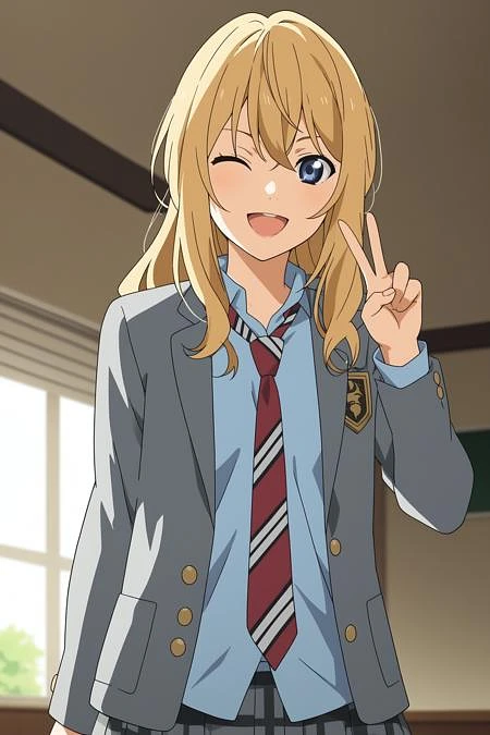 Featured image #3 for Kaori Miyazono (宮園かをり) - Your Lie in April (四月は君の嘘) (Anime Style)