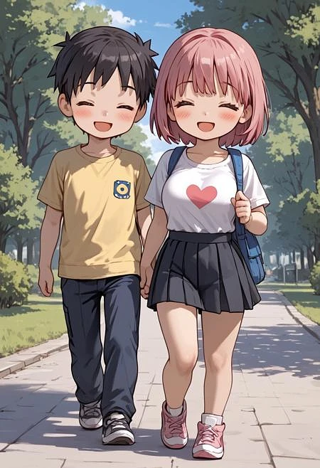 Featured image #1 for Chibi Boy And Girl(Deformed Character) Hetero Concept