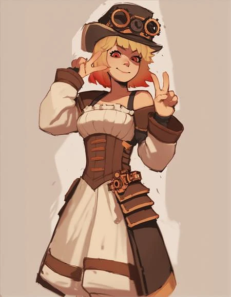 Featured image #2 for Dabdabil artstyle LoRA [Pony]