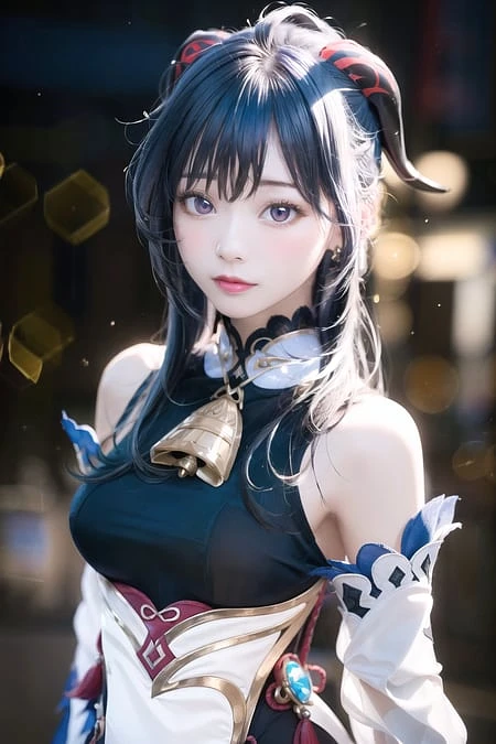 Featured image #1 for Ganyu (Genshin Impact) - Realistic + Anime - LoRA