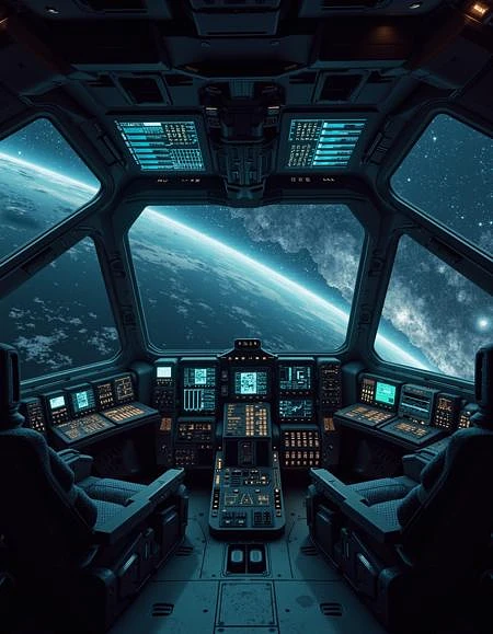 Featured image #1 for NasaPunk - cool sci-fi interiors